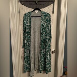 Like New Lularoe Sarah Duster Cardigan